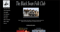 Desktop Screenshot of blackswanfolkclub.org.uk