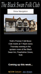 Mobile Screenshot of blackswanfolkclub.org.uk