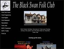 Tablet Screenshot of blackswanfolkclub.org.uk